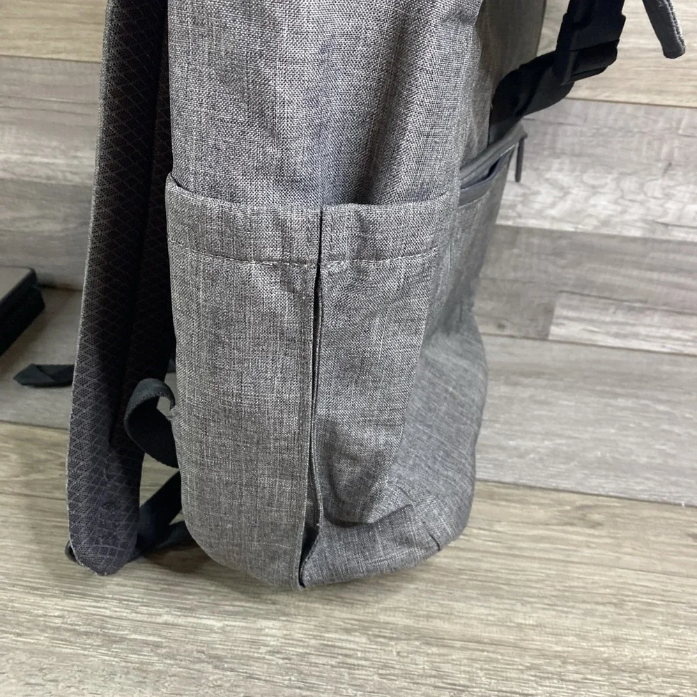 Made By Design Adult Unisex Draw Top Pockets Flat Backpack 17